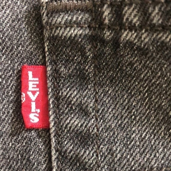 Levis premium 501 BIG E jean shorts size 26 - Picture 9 of 10